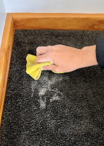 clean wax from carpet or furniture with Diggers Wax & Grease Remover